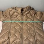 London Fog Packable Puffer Jacket XL Tan Photo 5