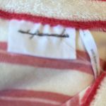 Urban Outfitters Out From Under Striped Red White Button-Up Terry Cloth Top NWOT Photo 5