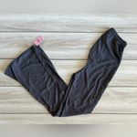 Pretty Little Thing Maternity Slate Ribbed Flared Leggings Grey 10 NWT IN PKG Photo 3