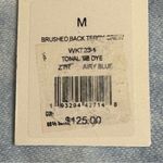 ONIA  Brushed Back Terry Crew Neck Sweatshirt Photo 8