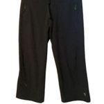 Mountain Hardwear  Women’s Black Hiking Capri Pants Belted Nylon Blend Size 4 Photo 0