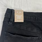 Madewell NWT High Rise Denim Shorts Womens Size 28 Black Lunar Wash Photo 3
