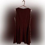 Elegant Red Sleeveless A Photo 2