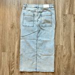 Meshki Light Wash Maxi Denim Skirt Size S Photo 9