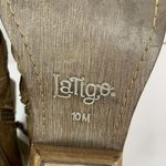 Latigo Anthro  Paz Braid Booties Boho Brown Leather Western Boots Women’s Size 10 Photo 10