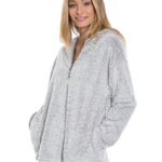 Dylan NWT  shag vintage sherpa zip hoodie with pockets. Size Medium Photo 5