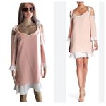 Nanette Lepore tie shoulder ruffle dress Photo 1