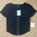 Forever 21 Cropped T-Shirt Photo 0