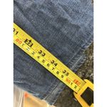 Madewell  Blue Button Front 3/4 Sleeve Denim Dress Size Medium Modest Teacher Photo 6