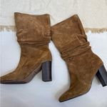 Johnston & Murphy  Women's Charlotte Slouch Bootie Brown Suede Size 8M Photo 1