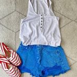 NEW Blue Revival Wild & Free High Waist Denim Shorts in Blueberry Sz 25 Photo 1