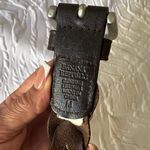 Banana Republic  Dark Brown Braided Leather Belt Photo 3