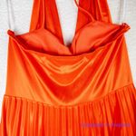 Vintage Taboo dress halter pleated, size‎ L Red Size L Photo 9