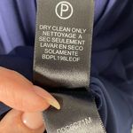 Max and Cleo  Navy Blue Pleated Midi Sleeveless Dress Belt size 10 Medium DDC6C71M Photo 9