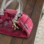 Juicy Couture Vtg Purse Bag Velour Scottie Daydreamer Regal Diamond Ring Y2k Photo 2