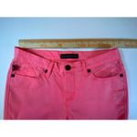 Rock & Republic  Jeans Womens 8‎ Pink Cropped Skinny Stretch Medium Wash Mid Rise Photo 2