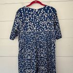 Women’s Large Blue White Jumpsuit New Photo 4