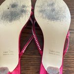 Michaelangelo  6.5 red strappy rhinestone sandals Photo 4