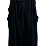 Calvin Klein ‎ Women's XL Black Draped Tank Top Gold Chain Straps Photo 0