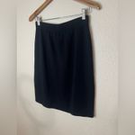 St. John  Basics Black Santana Knit High Rise Skirt 6 Photo 1