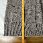 Valerie Bertinelli  Size L Beige Open Knit Long Line Duster Open Front Cardigan Photo 4