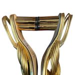 Farm Rio  Gold-tone Strappy Sandals(Size 6) Photo 4