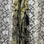 Advance Apparels Black cream Yellow dress halter top backless handkerchief hem Size undefined Photo 0