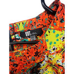 Kut From The Kloth Vibrant Kaleidoscope Mandala Print Short Sleeve Blouse Photo 2