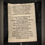 Ralph Lauren  Denim & Supply Black Floral Mini Baby Doll Dress Bell Sleeve Medium Photo 4