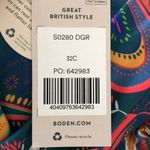 Boden NEW Multicolor Paisley Pineapple Swimsuit Size 32C Photo 12