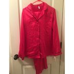 George Women's Satin 2 Piece Pajama Pant Set Top & Pants Sleep Size M 8 Photo 7