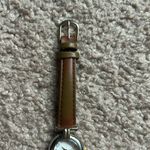 Women’s vintage dainty olive green/brown adjustable silver stainless steel watch Green Photo 3