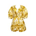 Cleobella  Aubrey Mini Dress, Watercolor Ikat, XS Photo 13