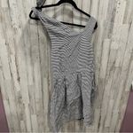 Cynthia Rowley NWT  Stripe Linen Silk Dress Photo 6