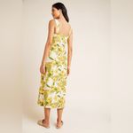 l*space L Mykonos Tie-Front Cover-Up Dress Women's SIZE SMALL linen blend tropical Photo 1