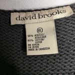 Vtg 1990s David Brooks Black Sleeveless V Photo 2