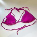 Dorina M Majorca Crochet Triangle Bikini Top Bathing Suit Bra Pink Size M Photo 7
