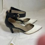 Bandolino  Two-Tone Black and White Heels Photo 2