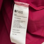 FIGS  Ribbed Longsleeve Underscrub in Deep Cranberry, Size X-Small Photo 8