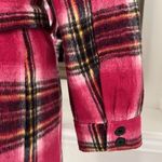 Bloomingdale’s Aqua Plaid Duster Trench Coat in Pink, Size M New w/Tag $178 Pink Size M Photo 8