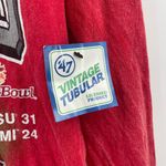 47 Brand ' VINTAGE TUBULAR Top Size S/M Long Sleeve Ohio State Buckeyes NWT Photo 2