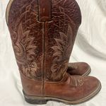 Double H Womens 8 1/2 Western Boots Made In Mexico Brown Size 8.5 Photo 5