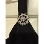 Ruby Rox Y2K  Black Mini Dress Formal, Casual Pin Brooch Size 1X GUC Photo 5