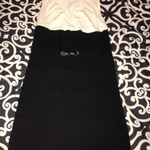 Love Culture Basic House Black & White Body Con Dress Medium π Photo 4