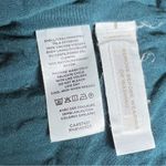 Loft teal green Swiss dot romper with pockets size large Photo 8