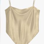 Gold Satin Bandanna tank top Photo 0