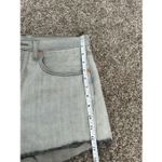 Levi's Levi’s 501 Premium Denim Original Shorts Jean Cut Off Hidden Button Fly Gray 32 Photo 12