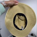 Gap Floppy Wide Brim Woven Paper Beach Hat EUC Photo 7