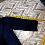 J.Crew 100% Merino Wool Sophie Cropped Blazer Sweater Open Front Navy Size 2 Photo 6