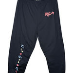 Elvis Presley Music Note Fleece Sweatpants Size XXL Black Retro Loungewear Cozy Photo 0